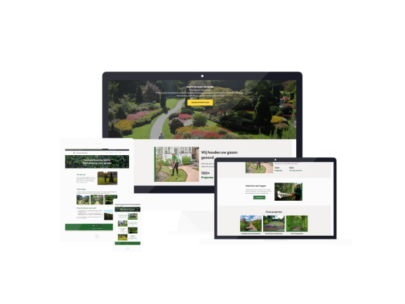 mockup van website