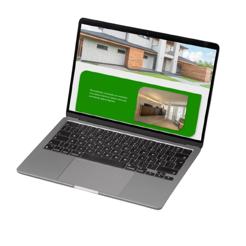 mockup van website